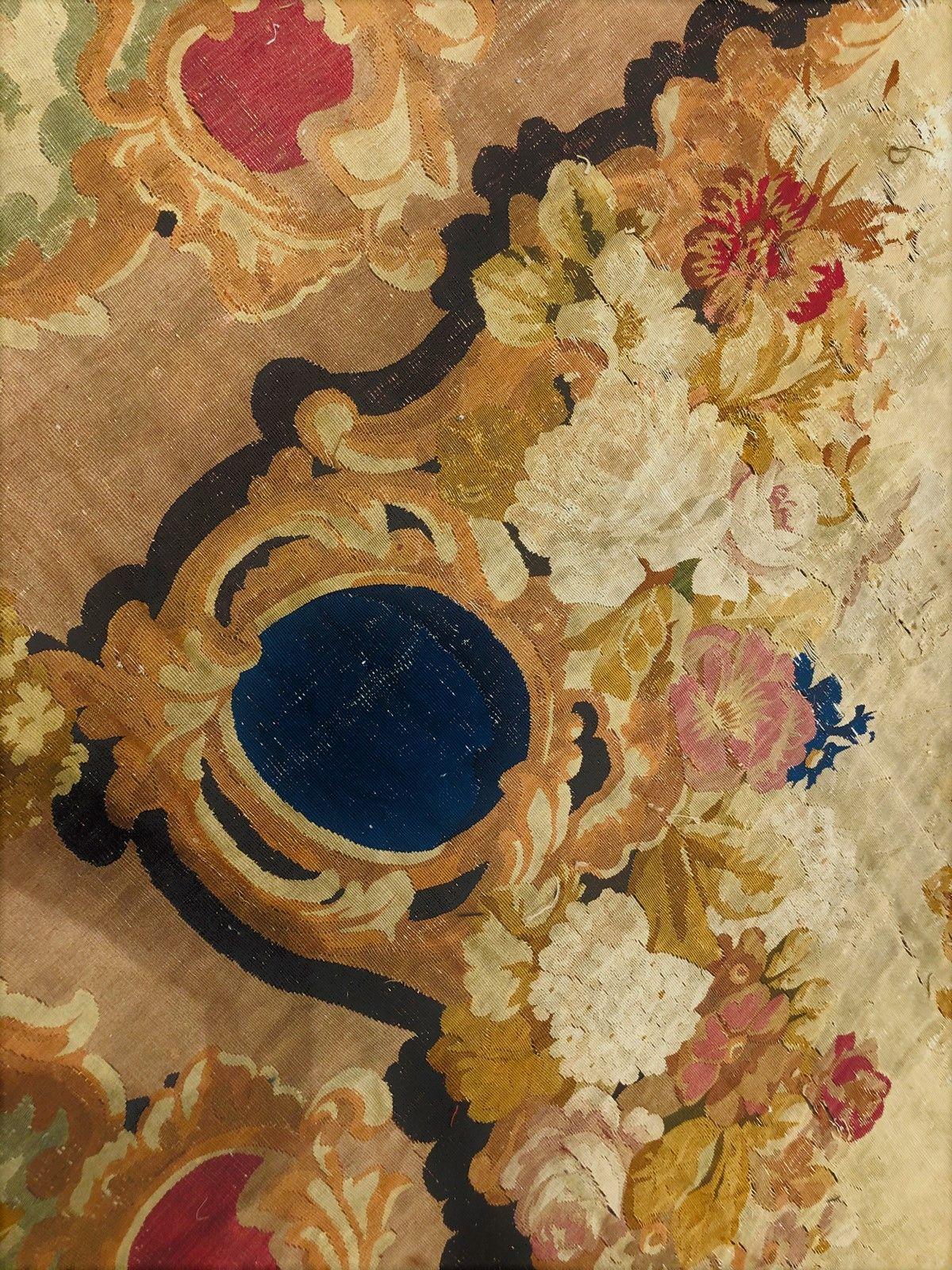 Français Tapis d'Aubusson français ancien de taille palais Charles X Aubusson surdimensionné Aubusson en vente