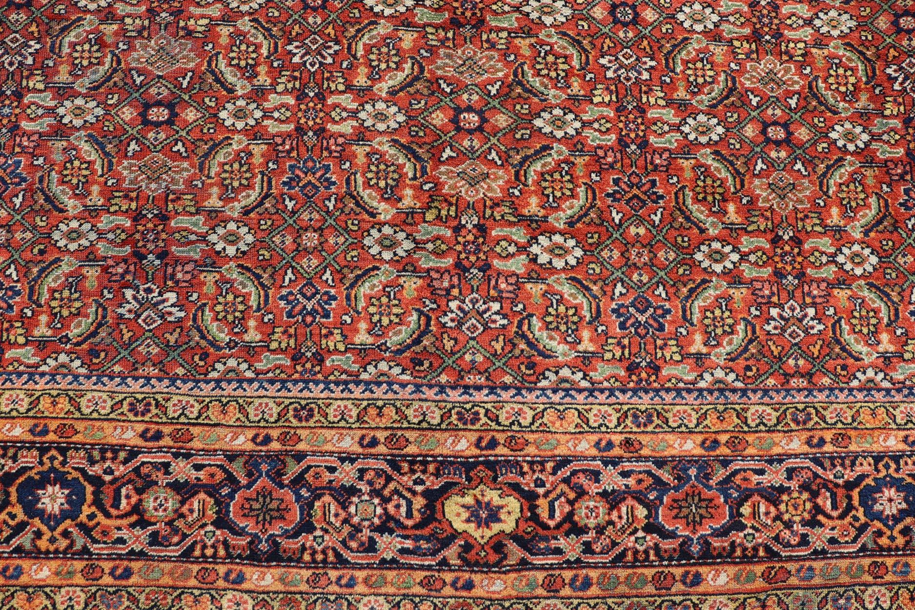 Palast Größe antike persische Sultanabad Rugs 12'9 x 20'3 im Angebot 5