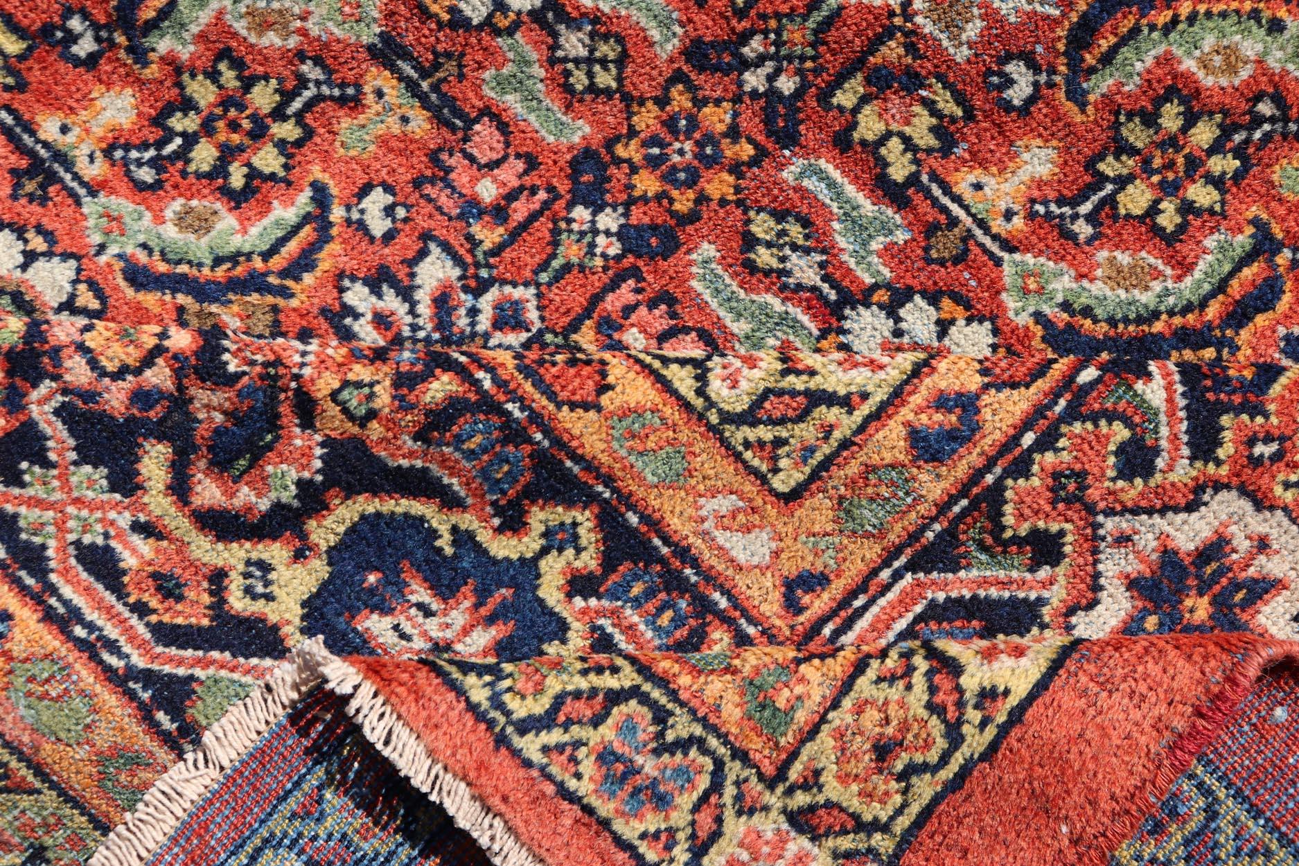 Palast Größe antike persische Sultanabad Rugs 12'9 x 20'3 im Angebot 8