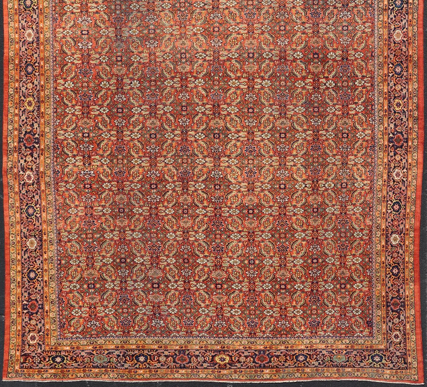 Palast Größe antike persische Sultanabad Rugs 12'9 x 20'3 im Angebot 1