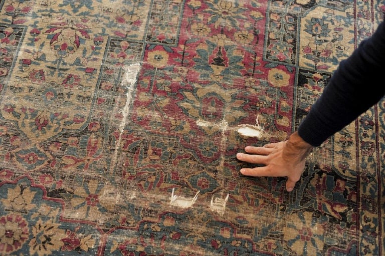 Palace Size Antique Rug with Iconic Garden Inspired Design, circa 1900 ...