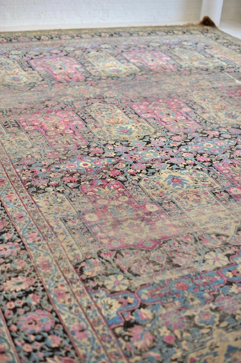 Palace Size Antique Rug with Iconic Garden Inspired Design, circa 1900's For Sale 4