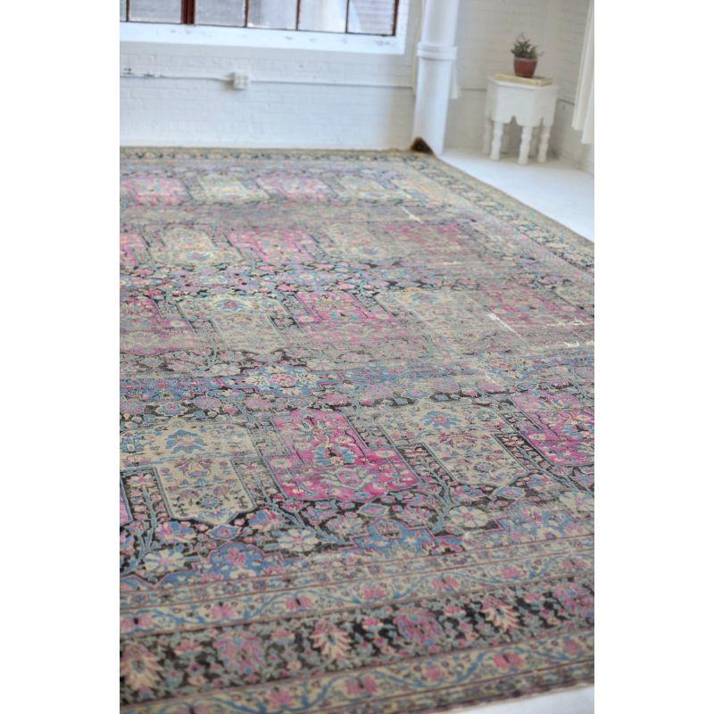 Palace Size Iconic Garden Inspired Design Rug, c. 1900's For Sale 6