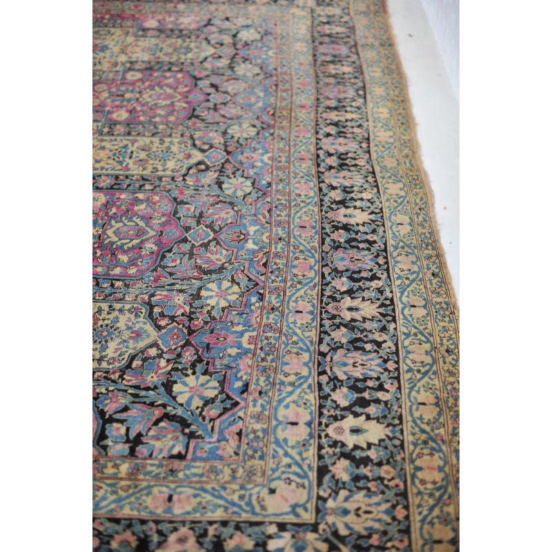 Palace Size Iconic Garden Inspired Design Rug, c. 1900's For Sale 2