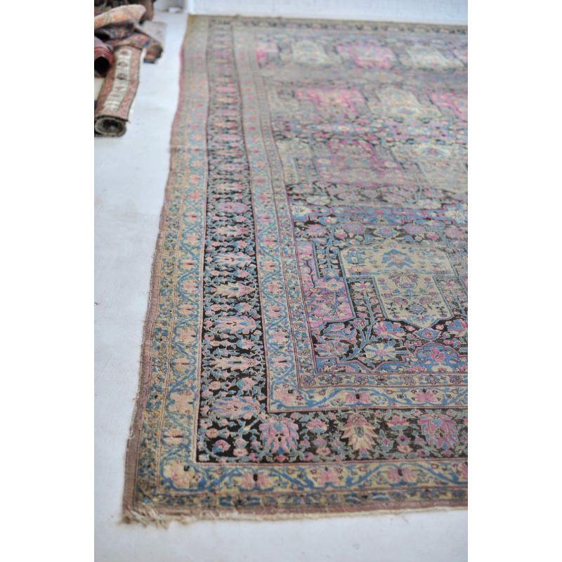 Palace Size Iconic Garden Inspired Design Rug, c. 1900's For Sale 5