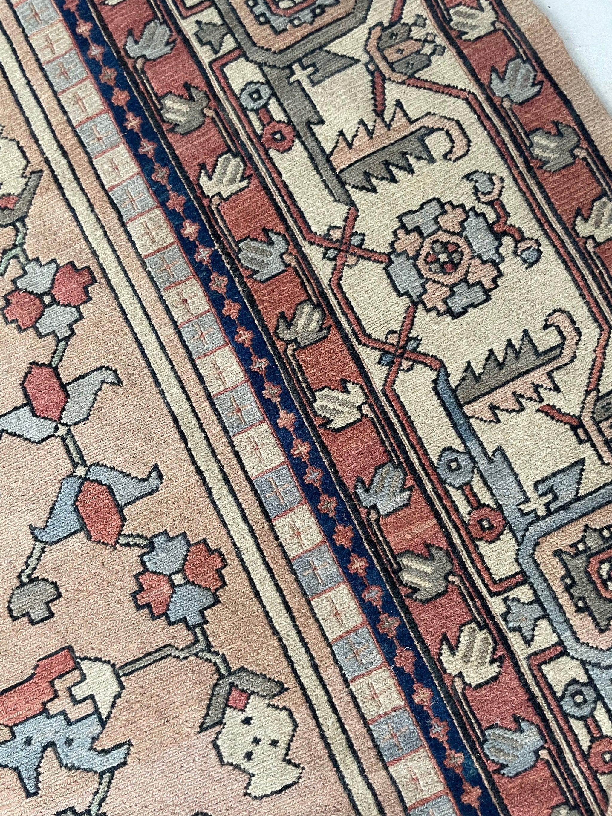 Palace Size Northwest Tribal Vintage Rug, c.1950-60's 13
