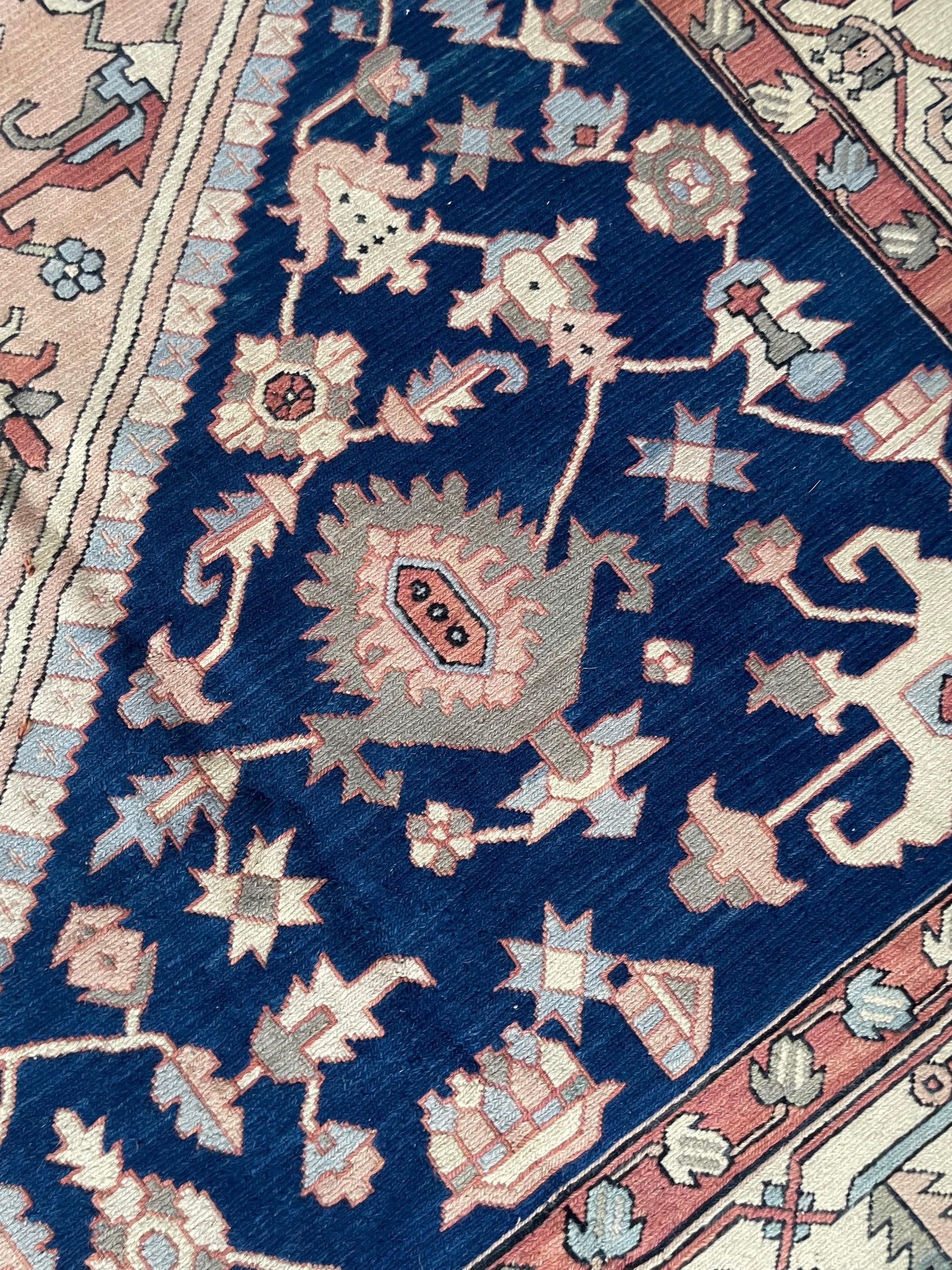 Wool Palace Size Northwest Tribal Vintage Rug, c.1950-60's