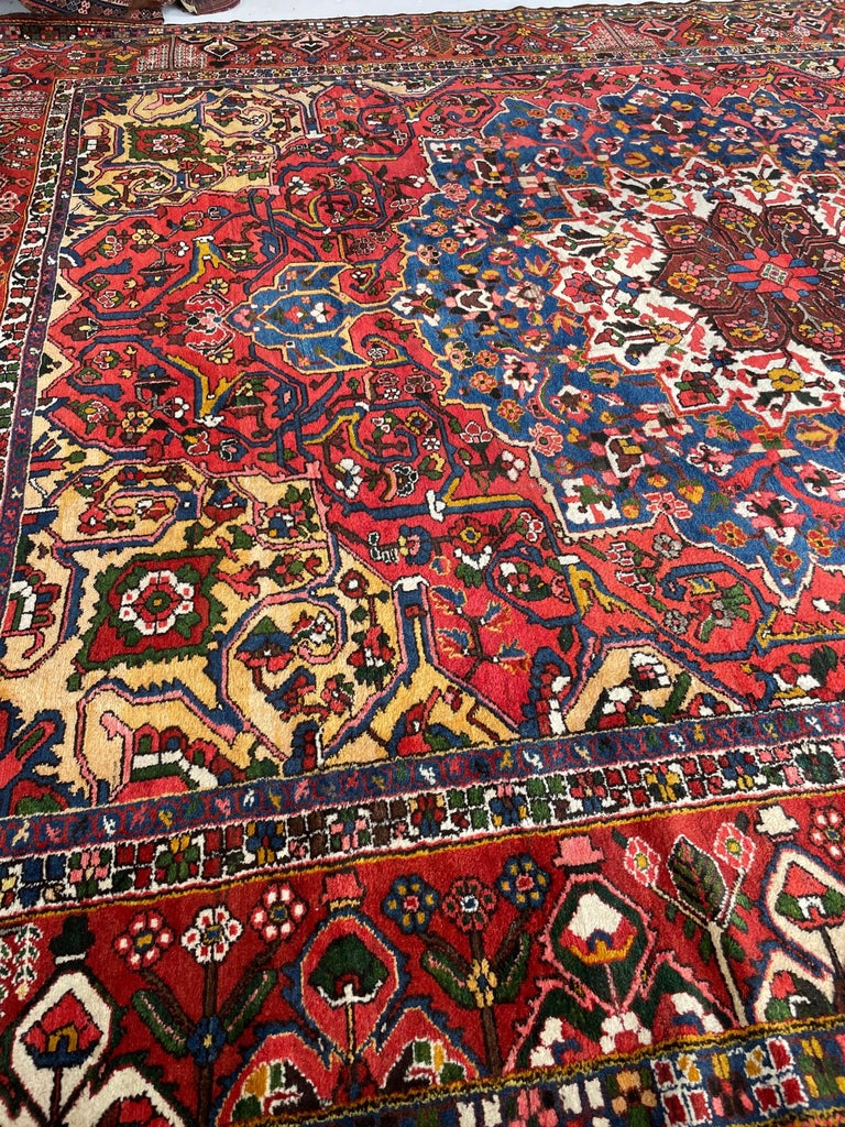 Palace Size Vintage Rug with Tribal and Old-World Charm, c.1950's For ...