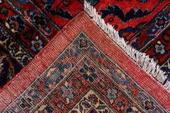 Palace Sized Antique Persian Red Lilian Carpet, circa 1920s