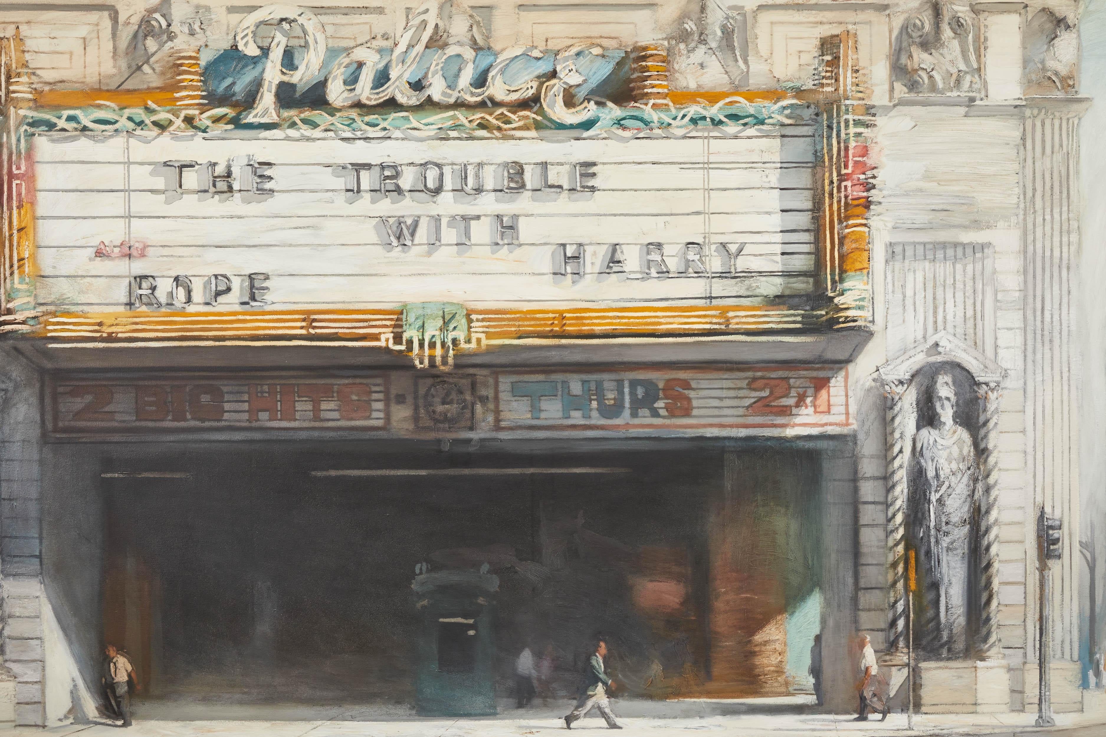 Pasadena, California-based artist Richard Bunkall. Known for his distinctive style, his twenty-five year career ended in 1999, when he died of ALS (Lou Gehrig's disease) at the age of 45. Bunkall was also a teacher at Art Center College of Design