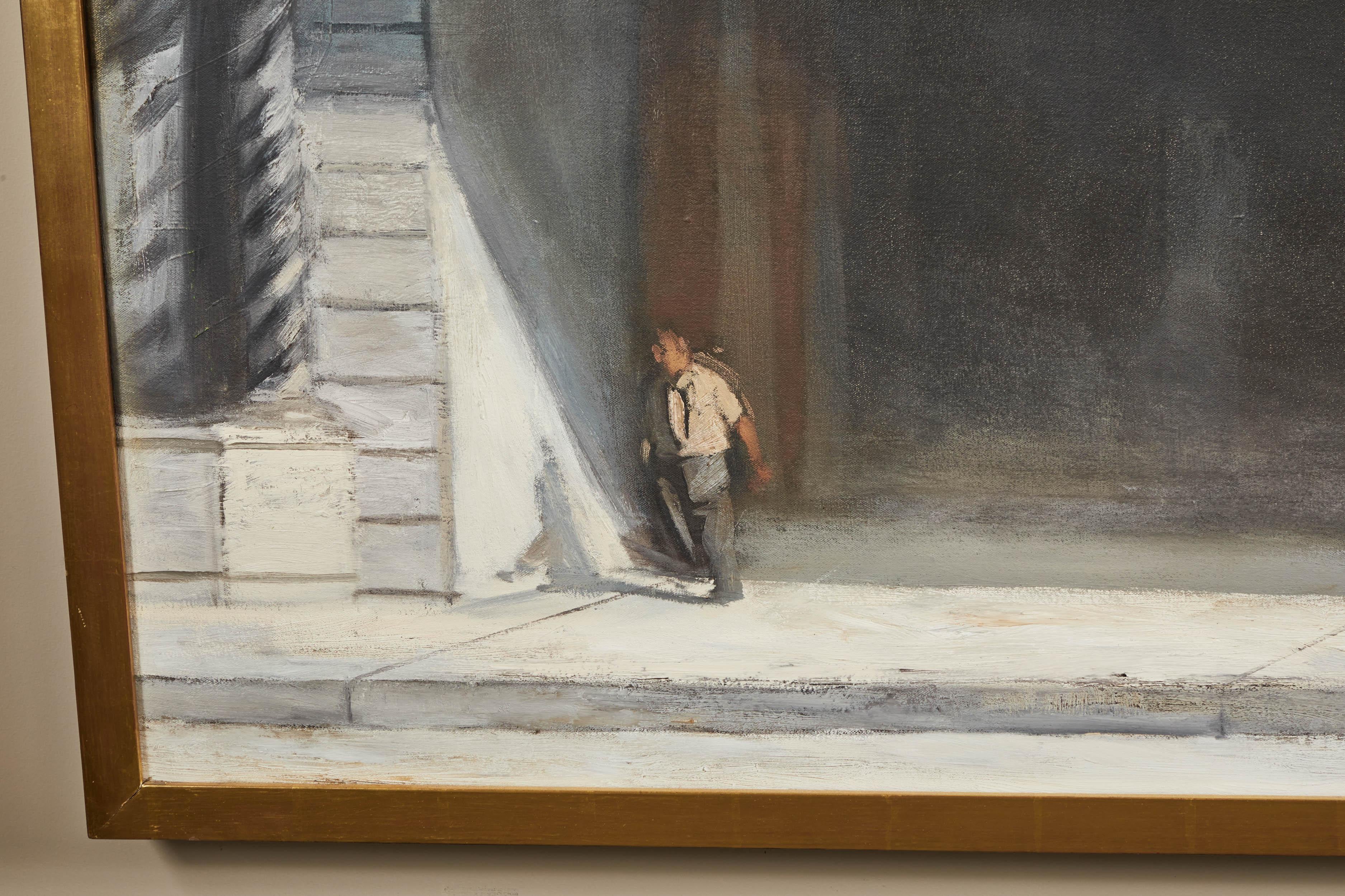 Palace Theatre Painting by Richard Bunkall In Good Condition In San Marino, CA
