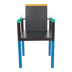 Palace Wood Chair, by George Sowden for Memphis Milano Collection