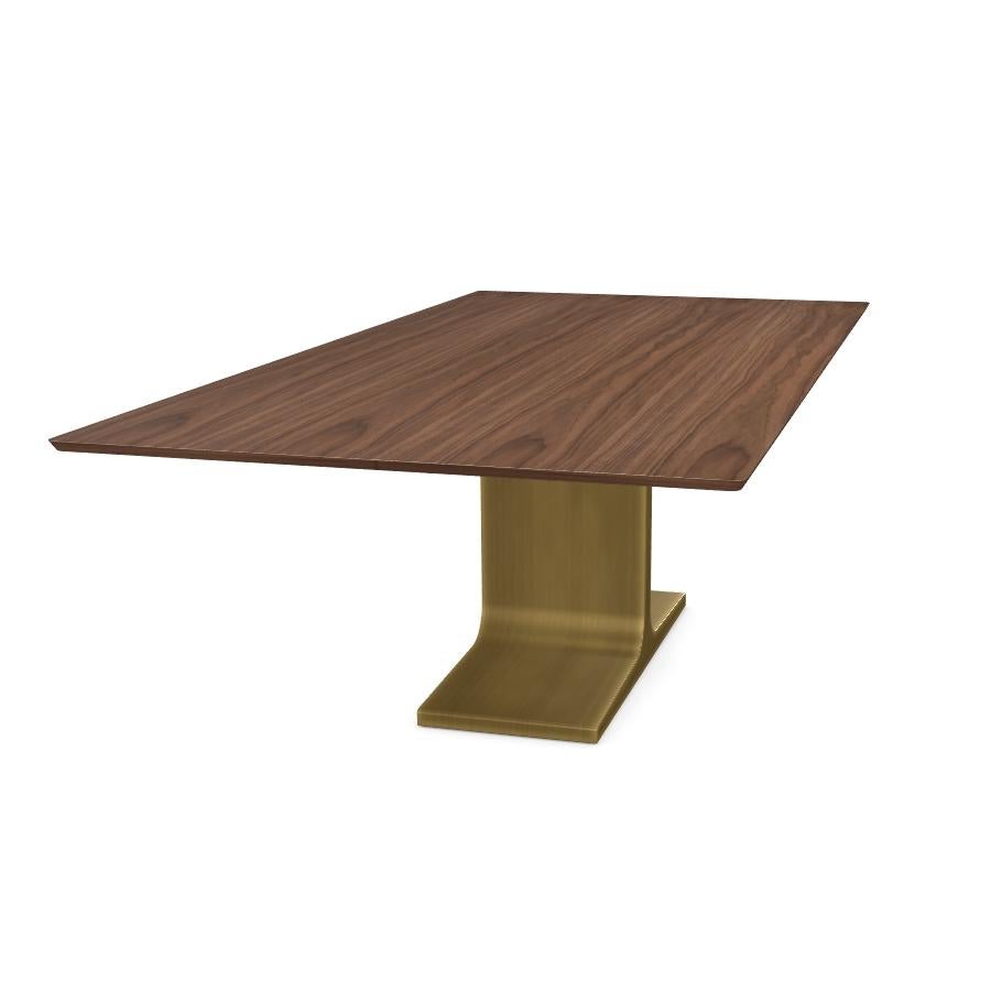Modern Palace Wood Dining Table, Designed by Lievore Altherr Molina, Made in Italy