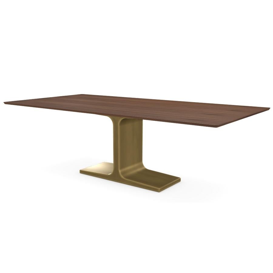 Italian Palace Wood Dining Table, Designed by Lievore Altherr Molina, Made in Italy