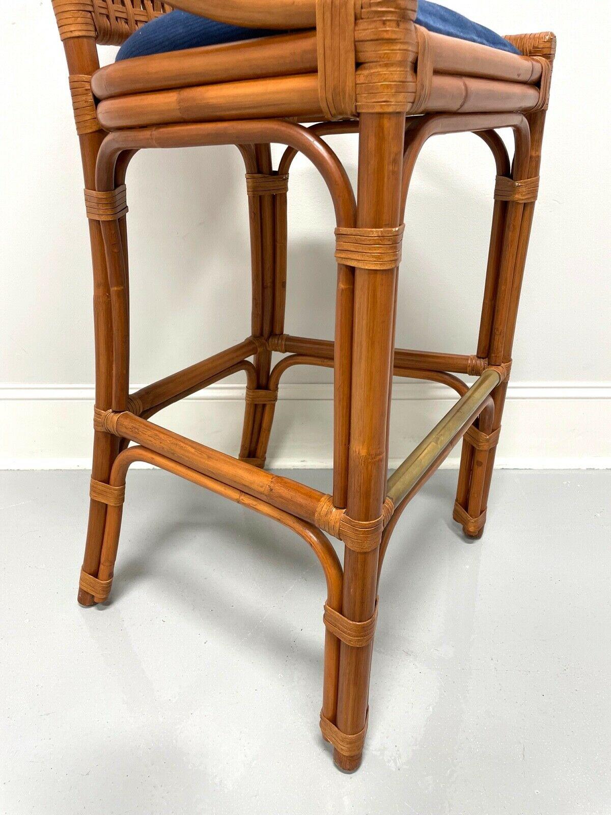 PALACEK Faux Bamboo Bar Height Barstools - Pair B 3