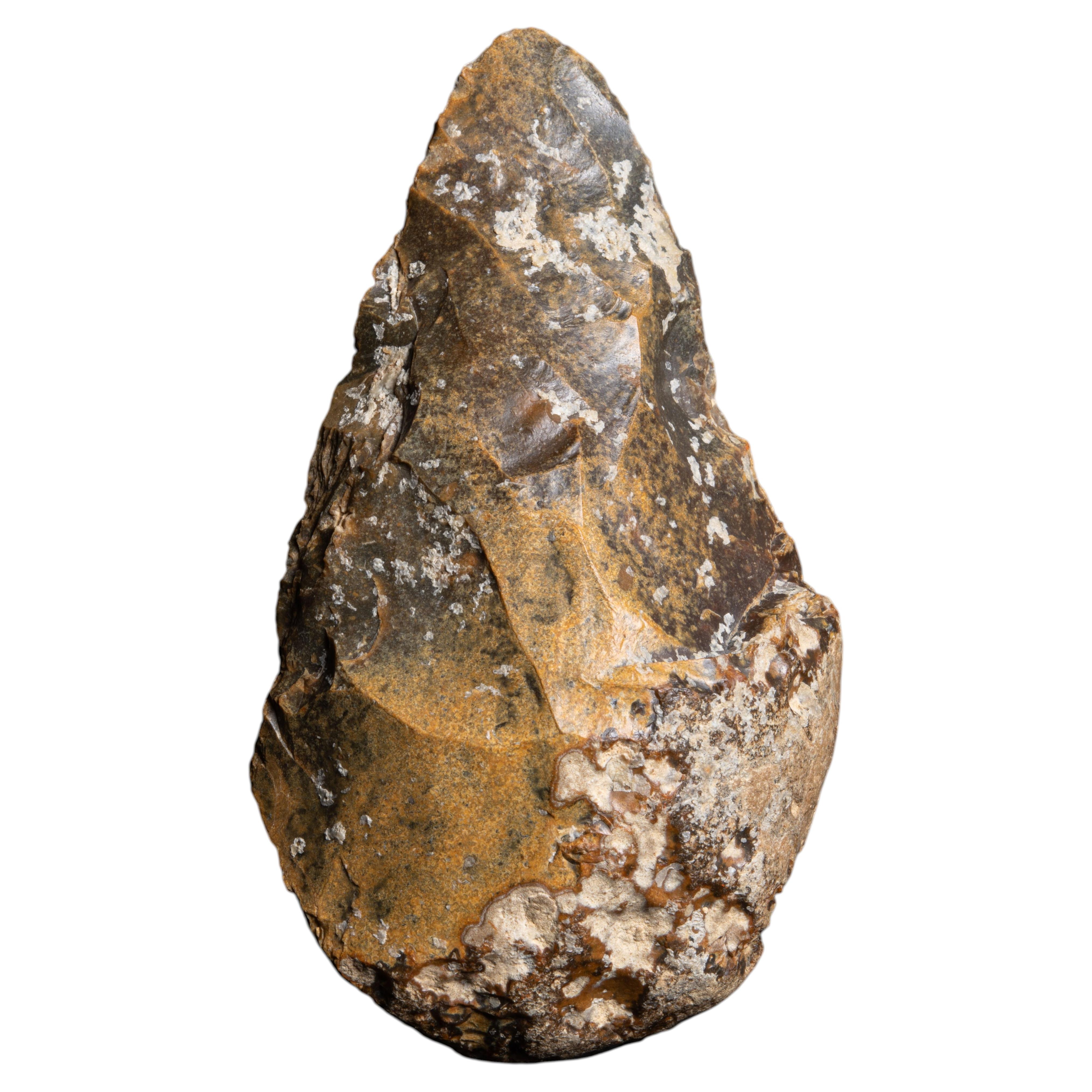 Palaeolithic Stone Tool made by our Early Ancestors, c.300000 - 700000 BC For Sale