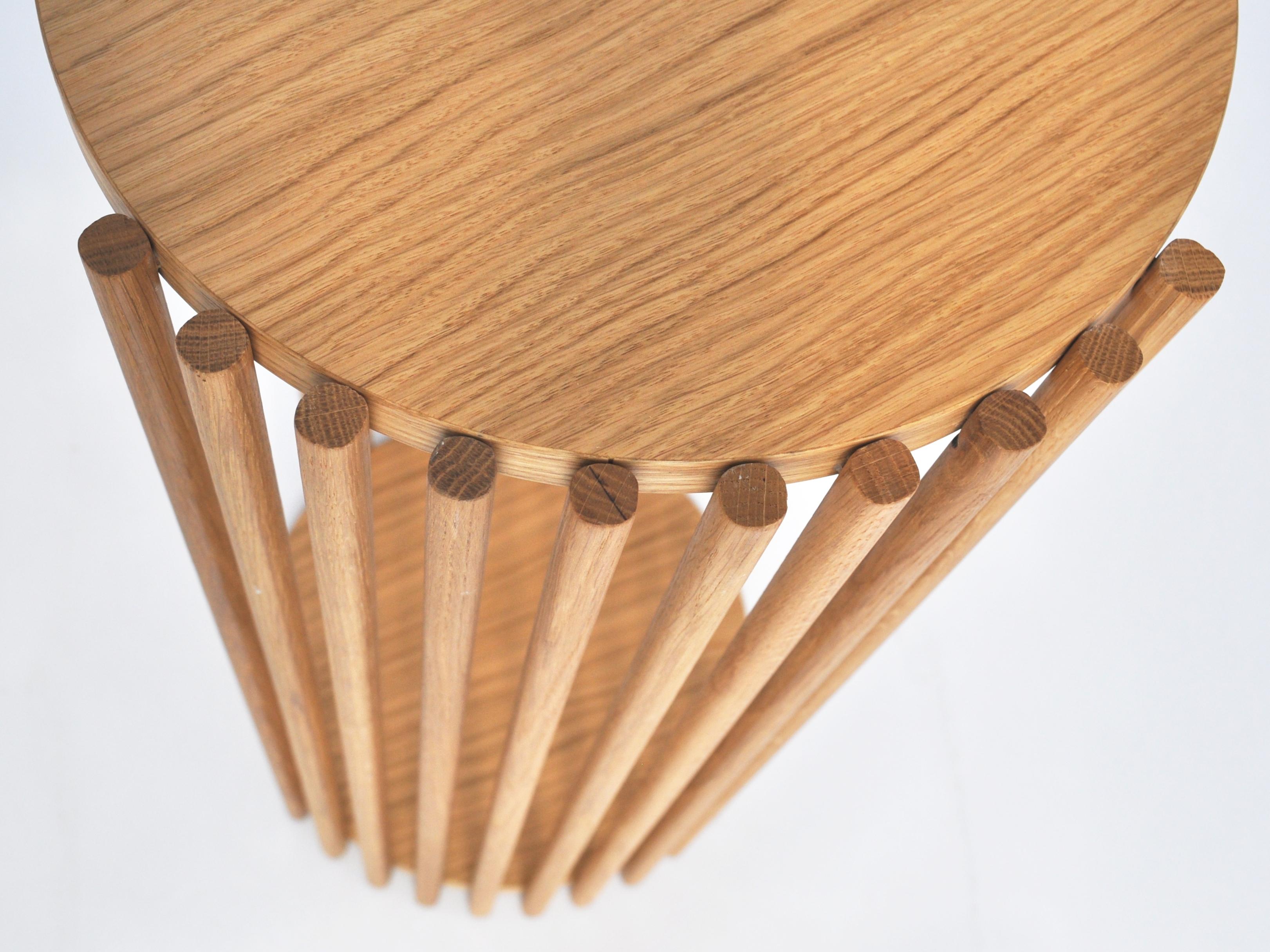 Table basse Palafitte, en bois d'Oak, par Debonademeo pour Medulum Neuf - En vente à Meolo, Venezia