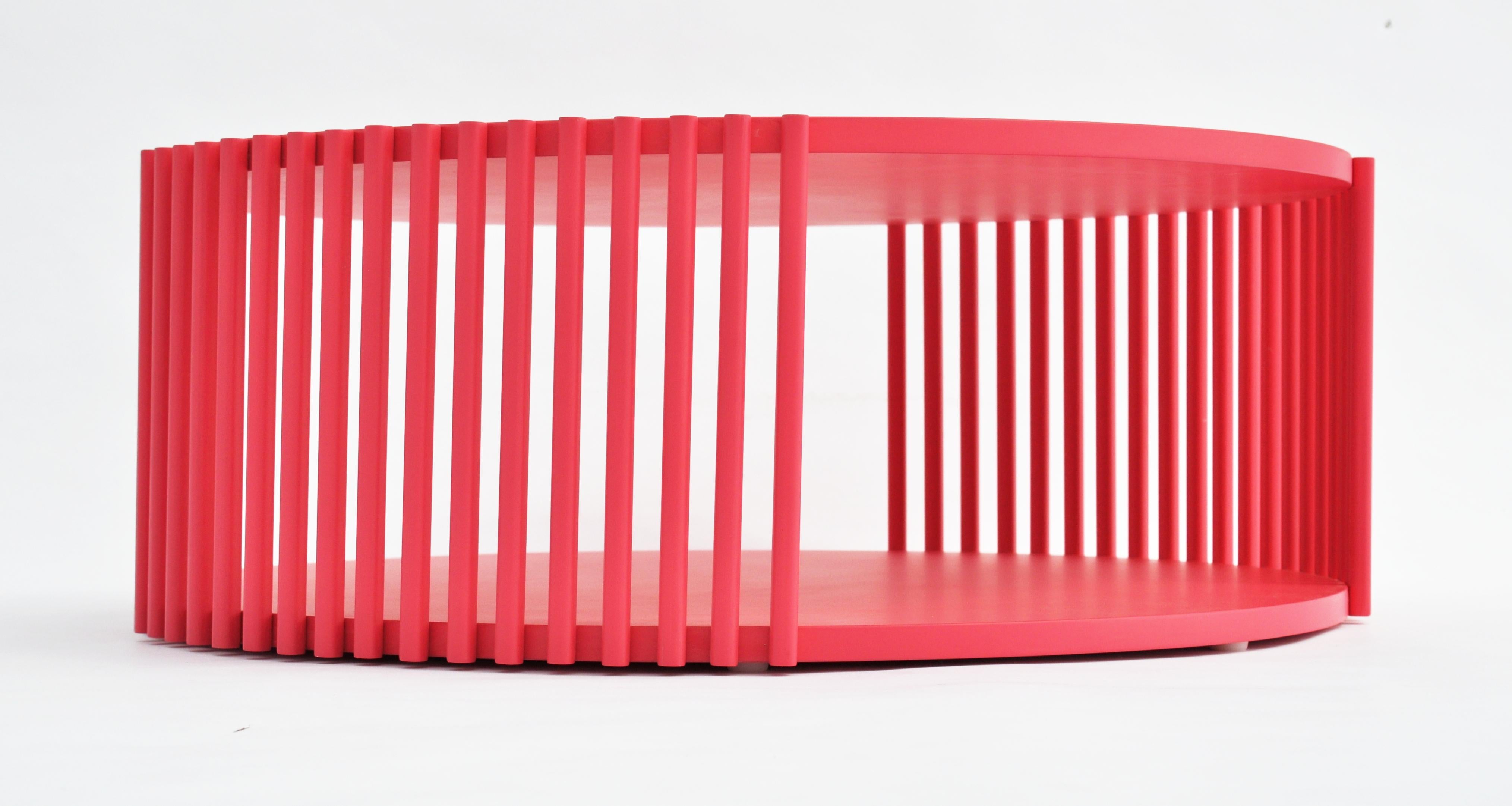 Modern Palafitte Table, in lacquered wood, by Debonademeo for Medulum For Sale