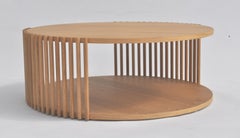 Tavolino Palafitte, in legno di quercia, di Debonademeo per Medulum