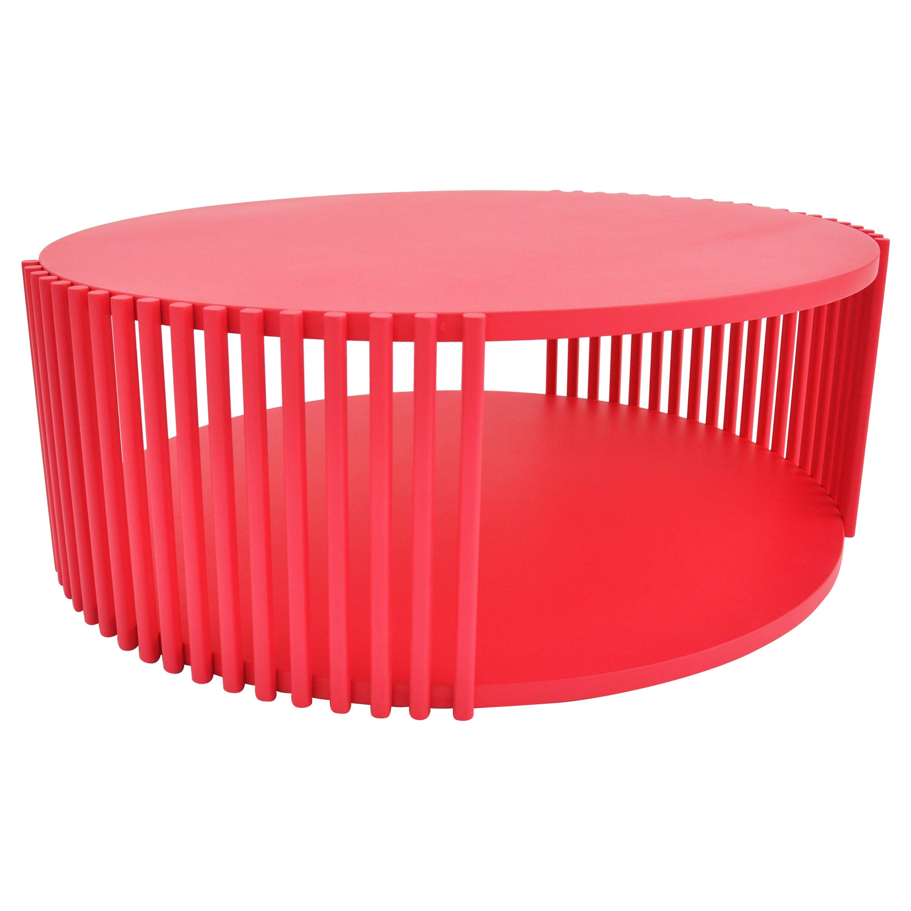Palafitte Table, in lacquered wood, by Debonademeo for Medulum