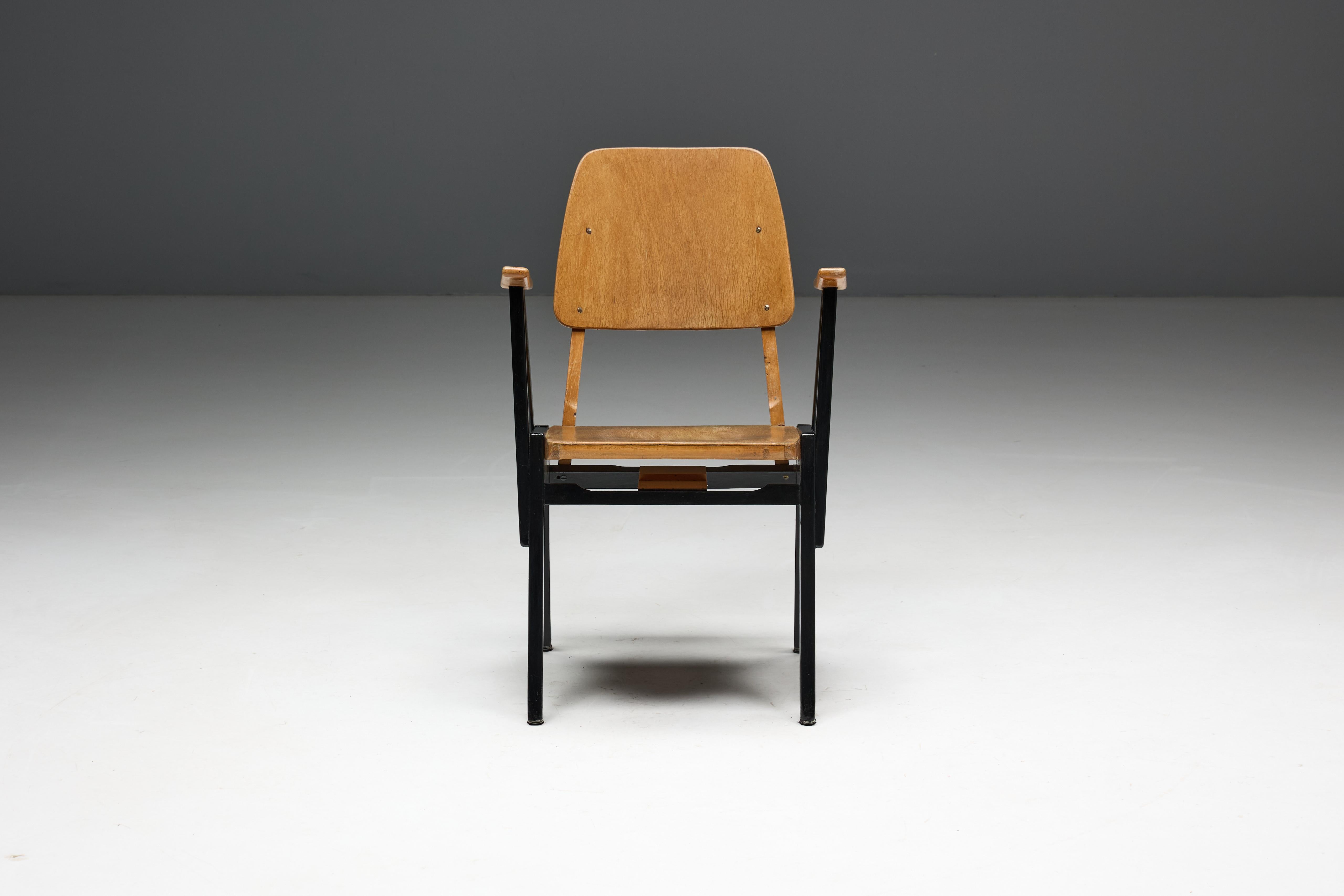 Poltrone Palais De Tokyo di Ermeloo Zwager, Paesi Bassi, anni '50 in vendita 7