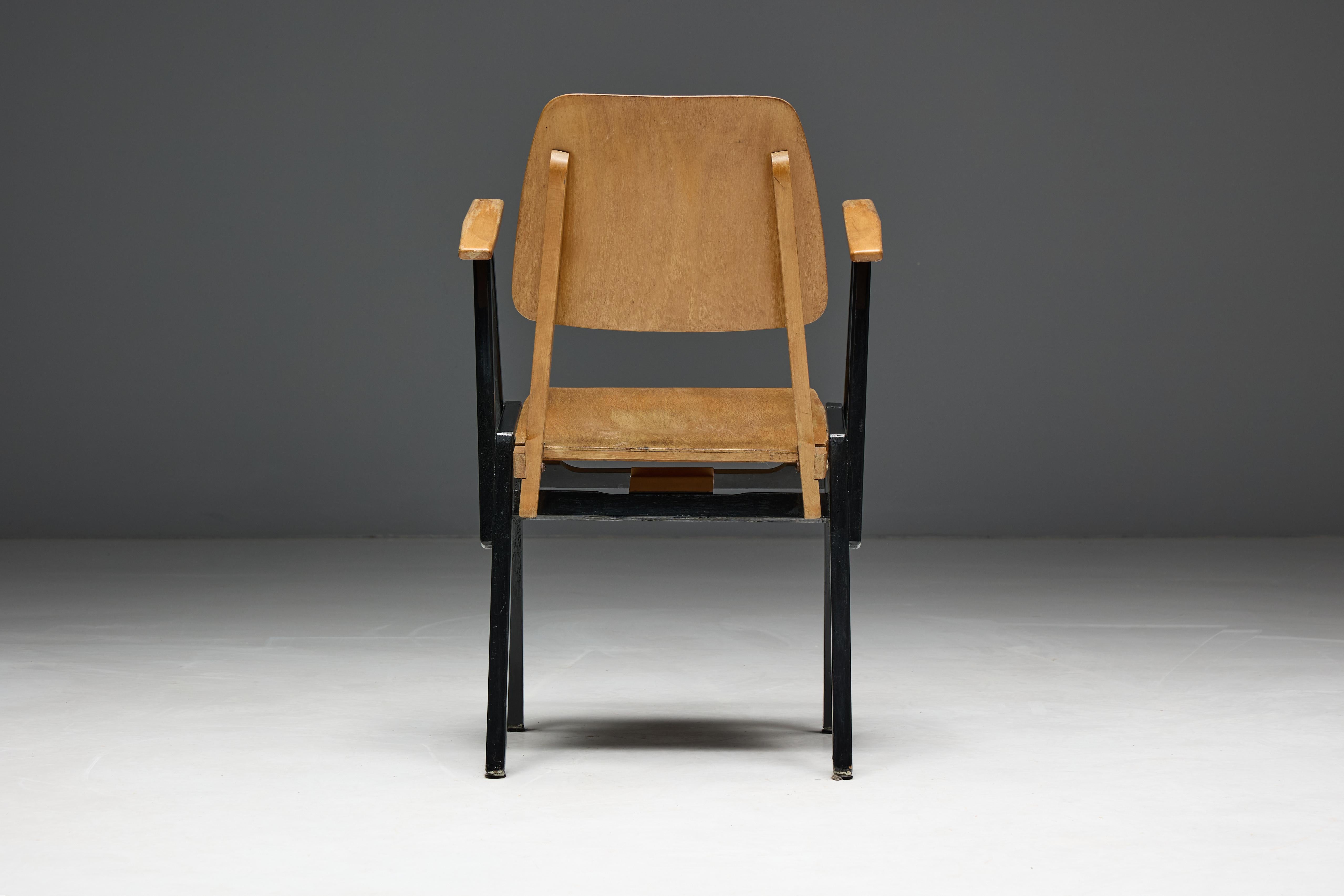 Poltrone Palais De Tokyo di Ermeloo Zwager, Paesi Bassi, anni '50 in vendita 12