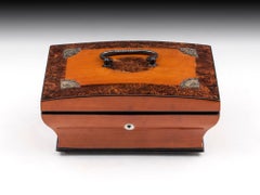 Palais Royal Mulberry Sewing Box 19th Century