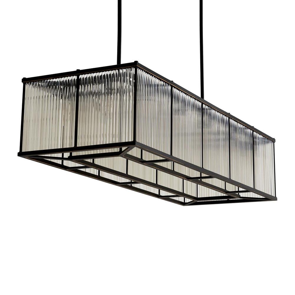Palaiseau Rectangular Chandelier In New Condition For Sale In Paris, FR