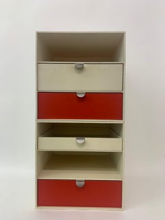 Caja apilable Palaset de Ristomatti Ratia para Treston Oy Finlandia, años 70