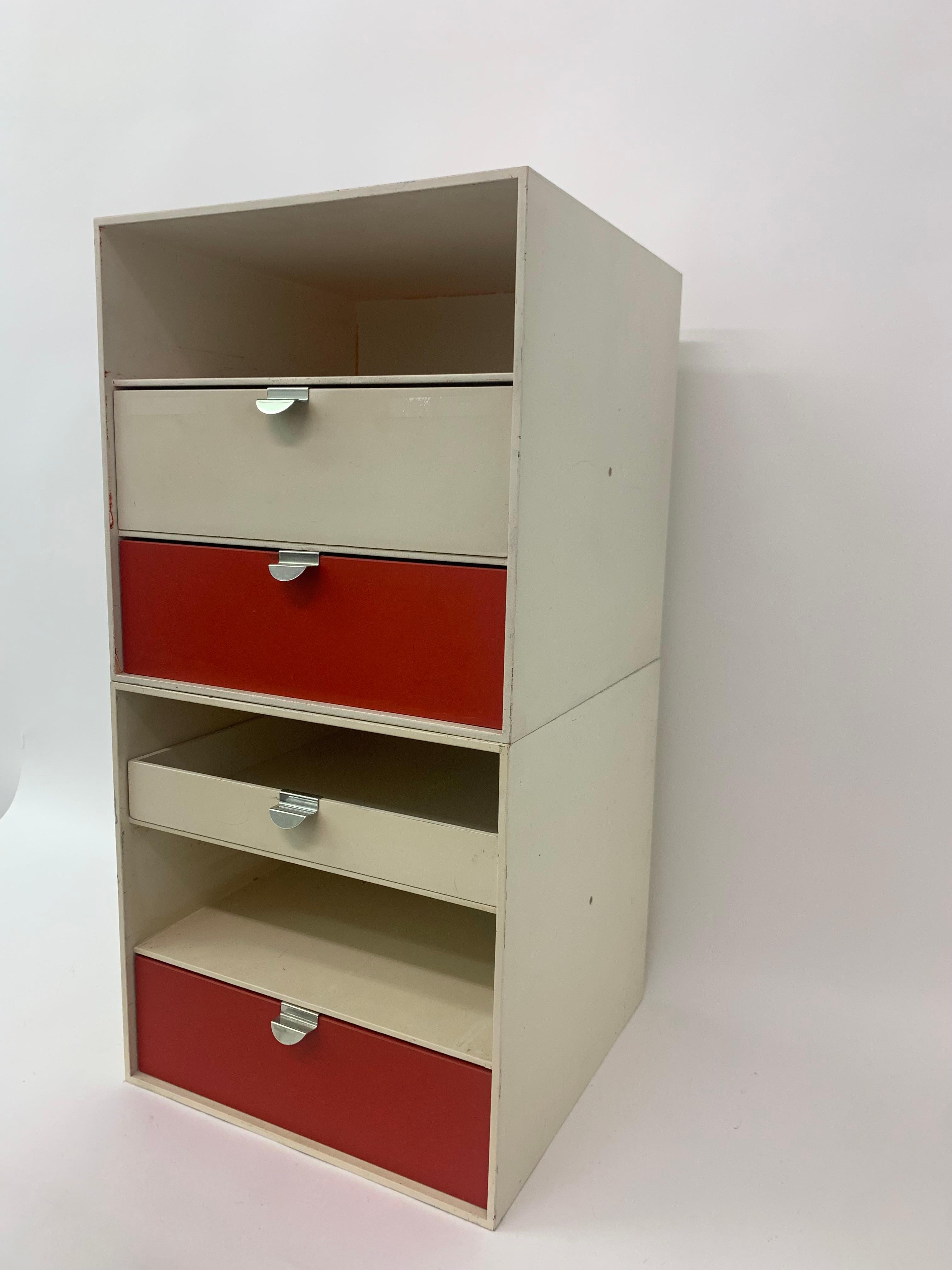 Mid-Century Modern Palaset Stackable Box by Ristomatti Ratia for Treston Oy Finland, 1970s For Sale
