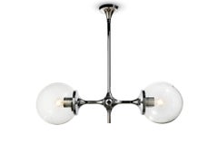 Palast der Republik, Edition 11/25, lighting module with two glass spheres