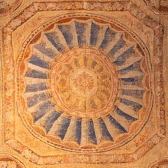 Palatial 18th Century Neoclassical Aubusson Rug with Medallion