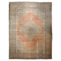 Palatial Antique Persian Hajijalili Tabriz Rug, c. 1890-1910