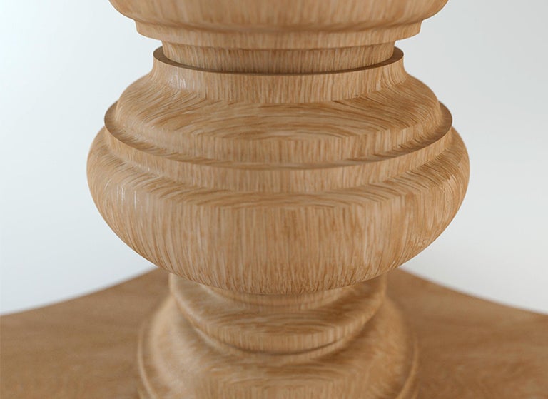 Palatial Custom Dining Table Pedestal Leg, Internal Center Leg For Sale ...