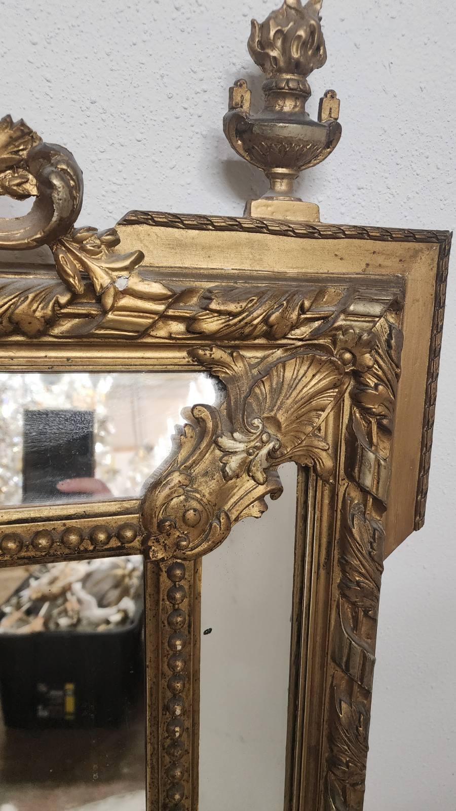 19th Century Palatial Louis XV Style Mirror For Sale