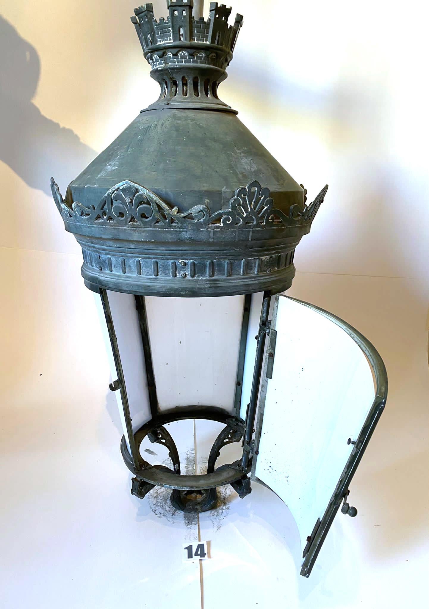 I'm offering a total of 29 Palatial Lanterns on my 1st Dibs store. 
 
****The Lantern pictured in this listing is LANTERN #14, the oldest lantern of the 29 lanterns I am offering, and my restorer chose it as a single lantern that can be purchased