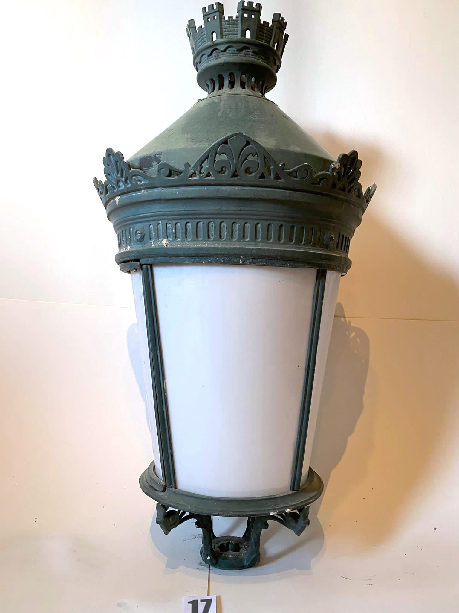 Louis XVI Antique Lantern French Palatial (#17 Pairs w/#18) 29 Avail. Buy 2+ Shipping FREE For Sale