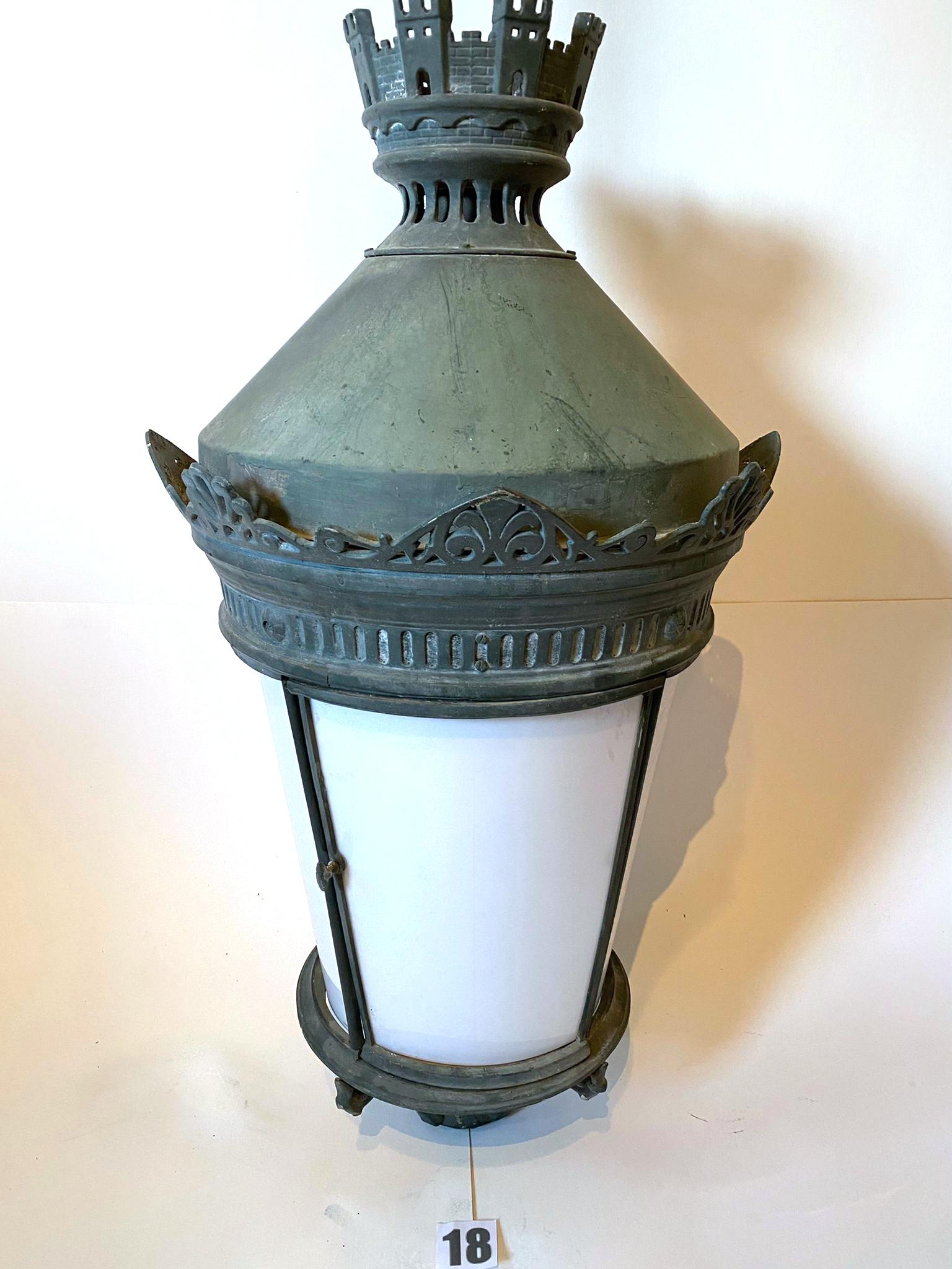 I'm offering a total of 29 Palatial Lanterns on my 1st Dibs store. 
 
****The Lantern pictured in this listing is LANTERN #18, and my restorer chose it as a PAIR with LANTERN #17 (listed separately). 
This lantern, LANTERN #18, can be purchased