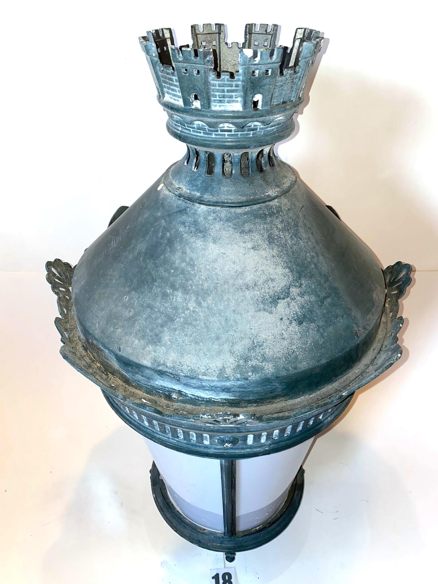 Antique Lantern French Palatial (#18 Pairs w/#17) 29 Avail. Buy 2+ Shipping FREE In Good Condition For Sale In Brenham, TX