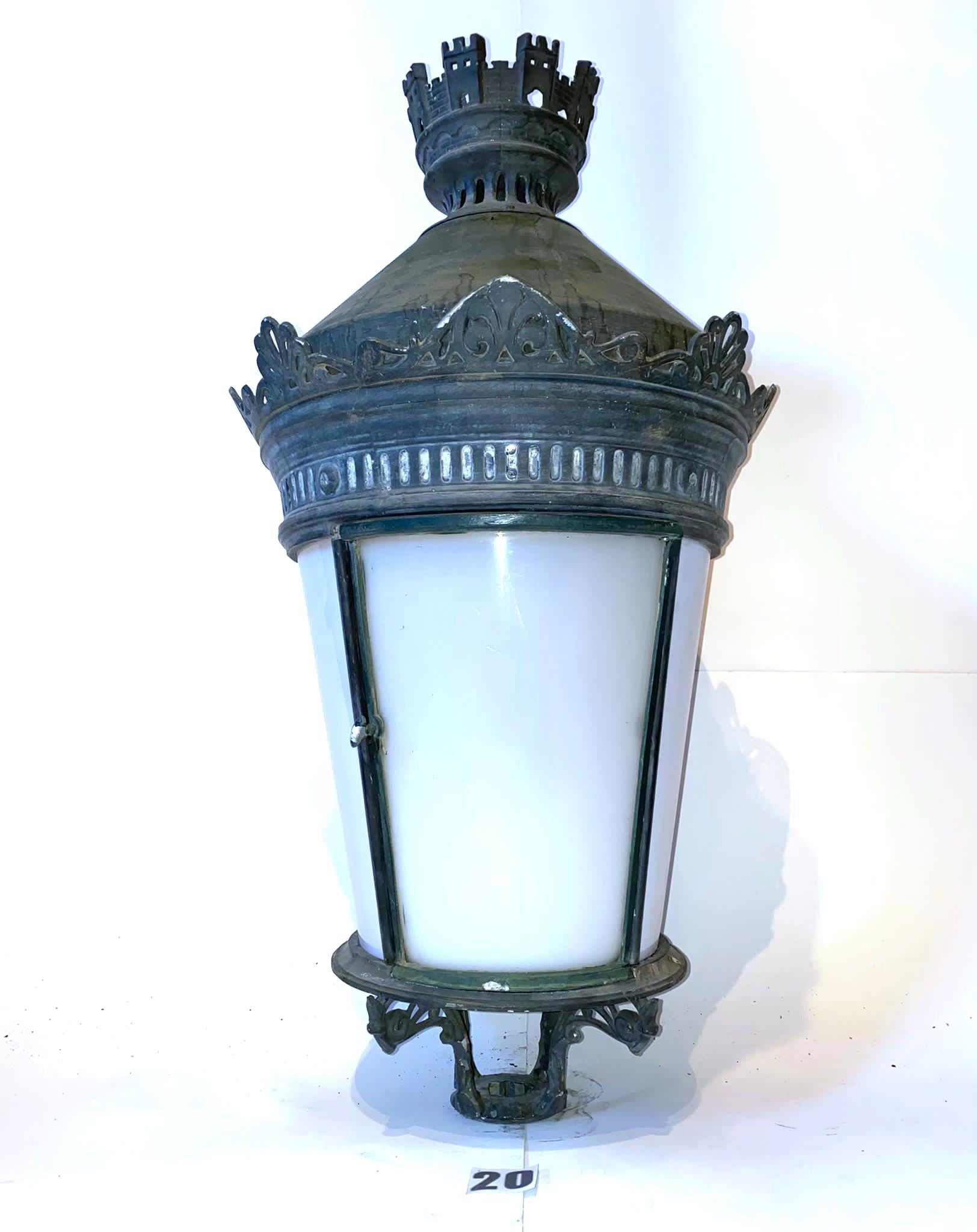 Cast Antique Lantern French Palatial (#20 Pairs w/#19) 29 Avail. Buy 2+ Shipping FREE