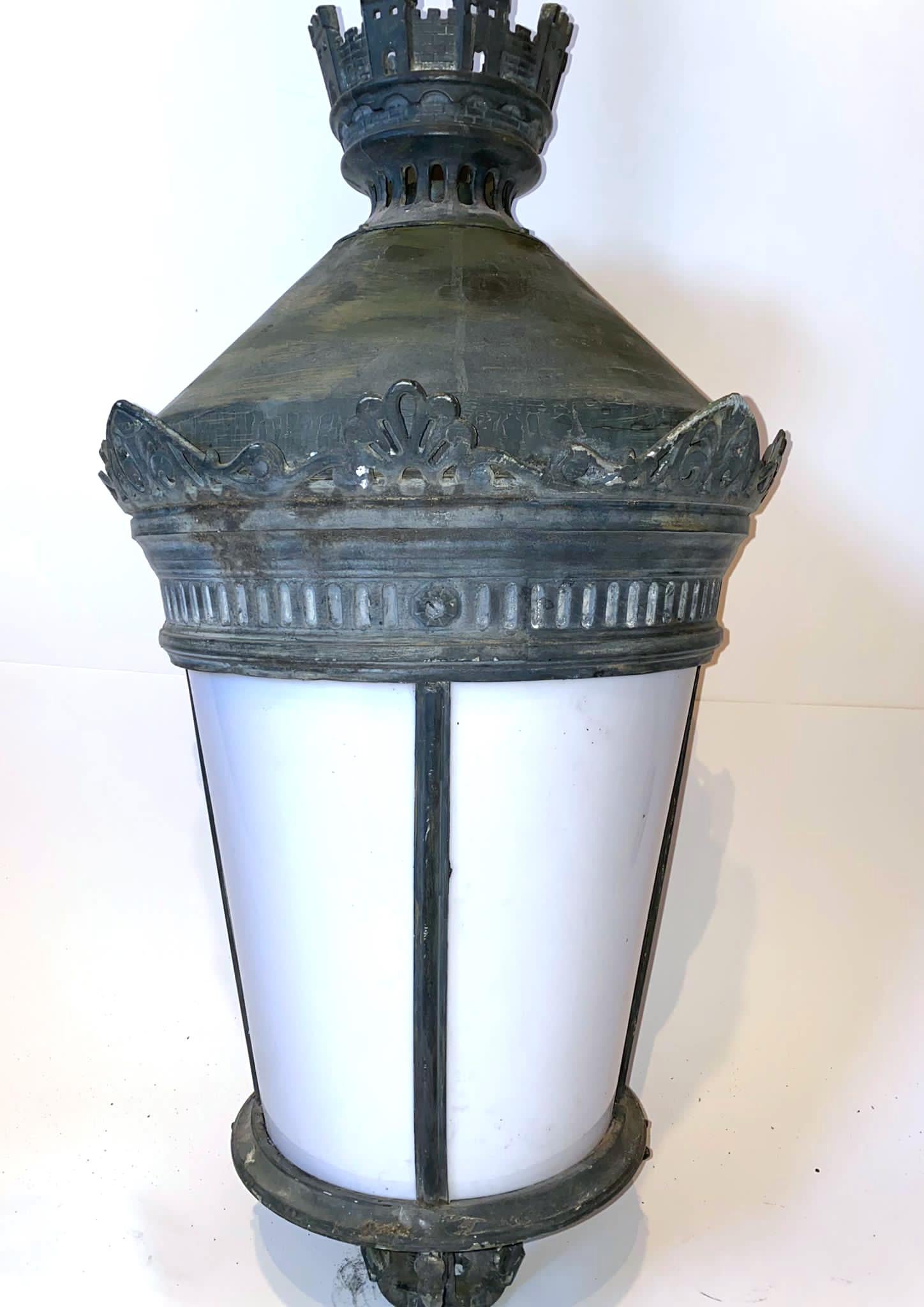 Antique Lantern French Palatial (#20 Pairs w/#19) 29 Avail. Buy 2+ Shipping FREE In Good Condition In Brenham, TX