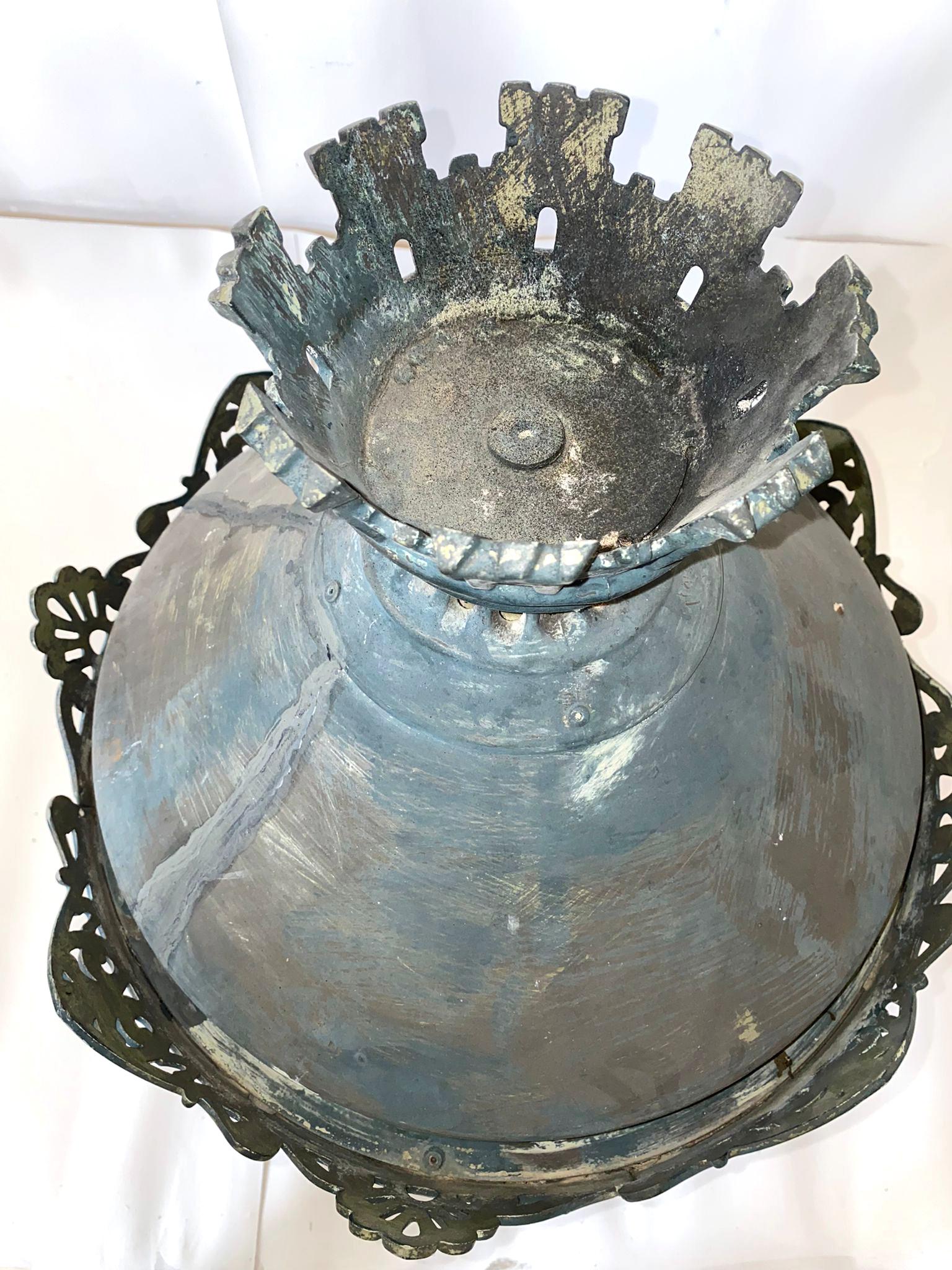 Antique Lantern French Palatial (#22 Pairs w/#21) 29 Avail. Buy 2+ Shipping FREE In Good Condition For Sale In Brenham, TX