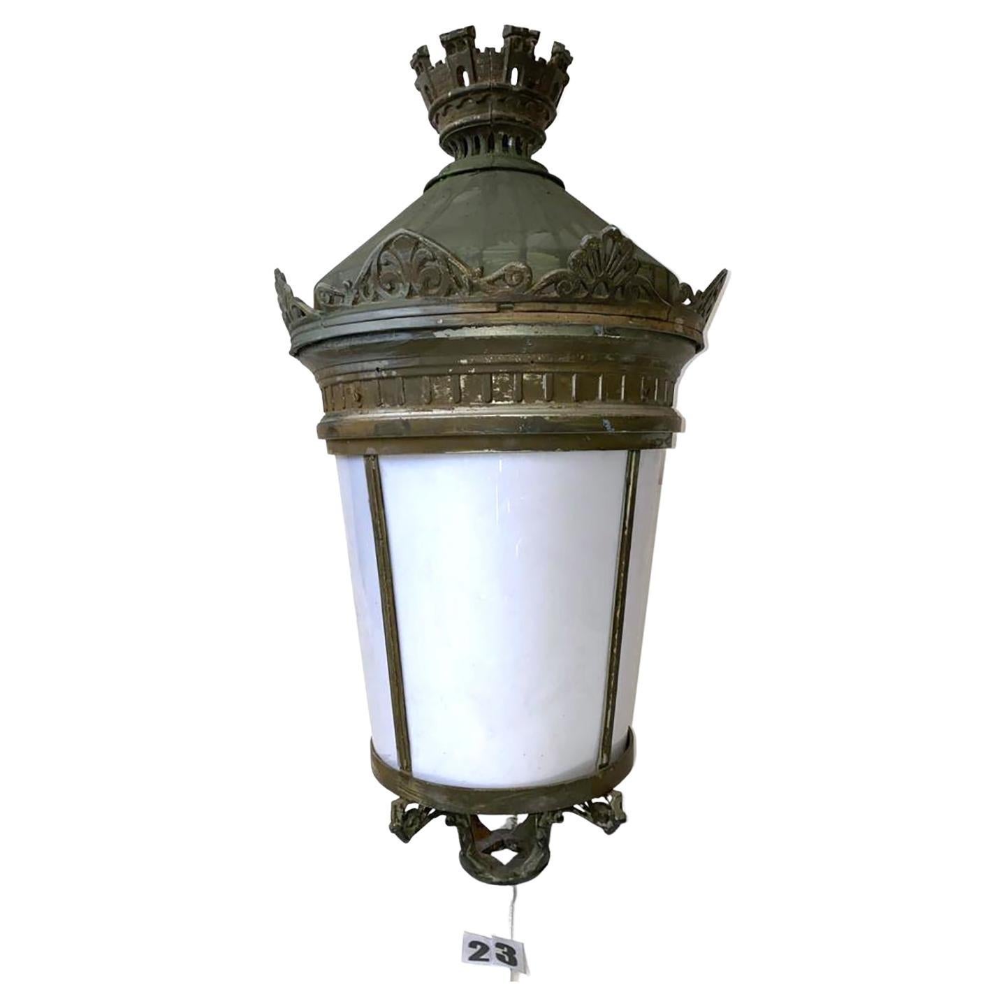 Antique Lantern French Palatial (#23 Pairs w/#24) 29 Avail. Buy 2+ Shipping FREE For Sale