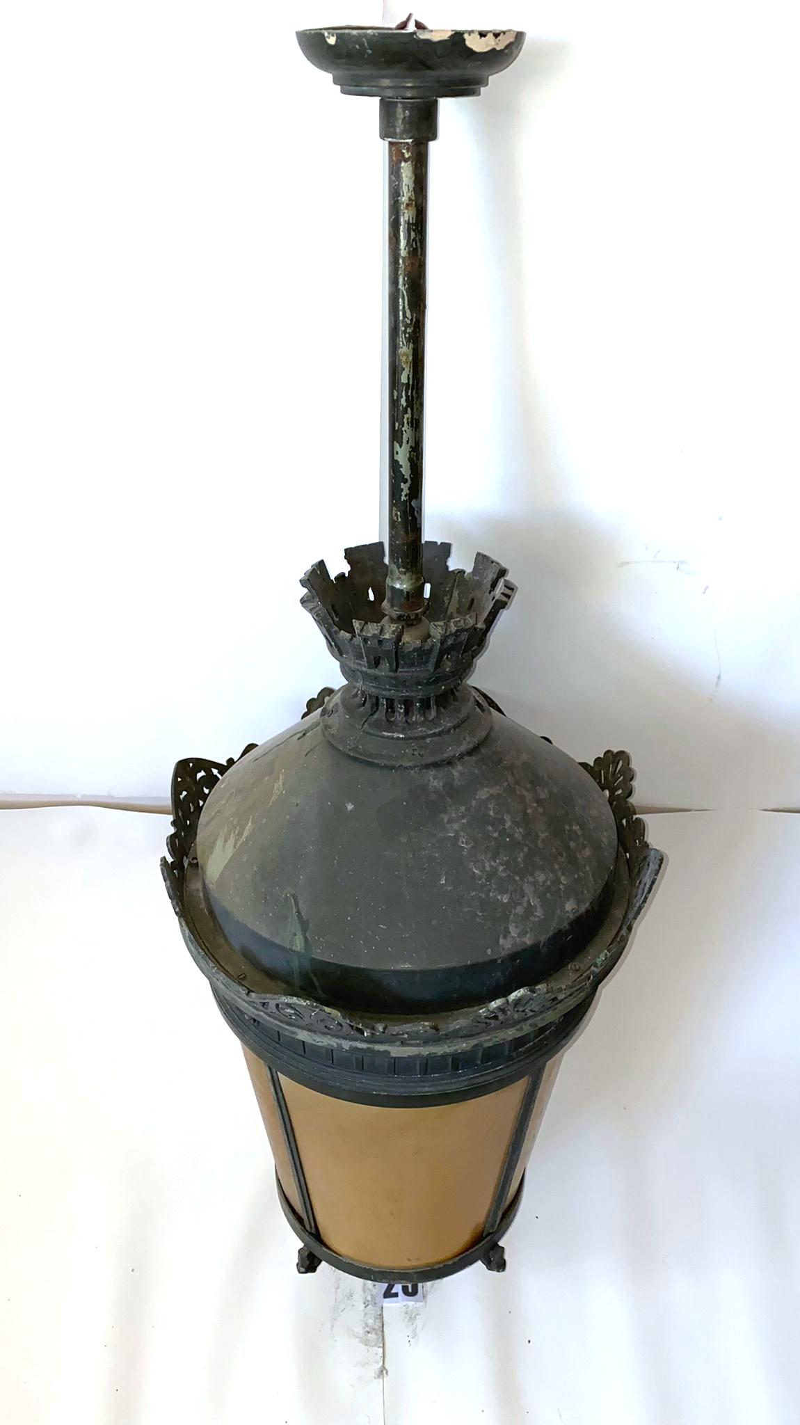 Louis XVI Antique Lantern French Palatial (#25 Pairs w/#26) 29 Avail. Buy 2+ Shipping FREE For Sale