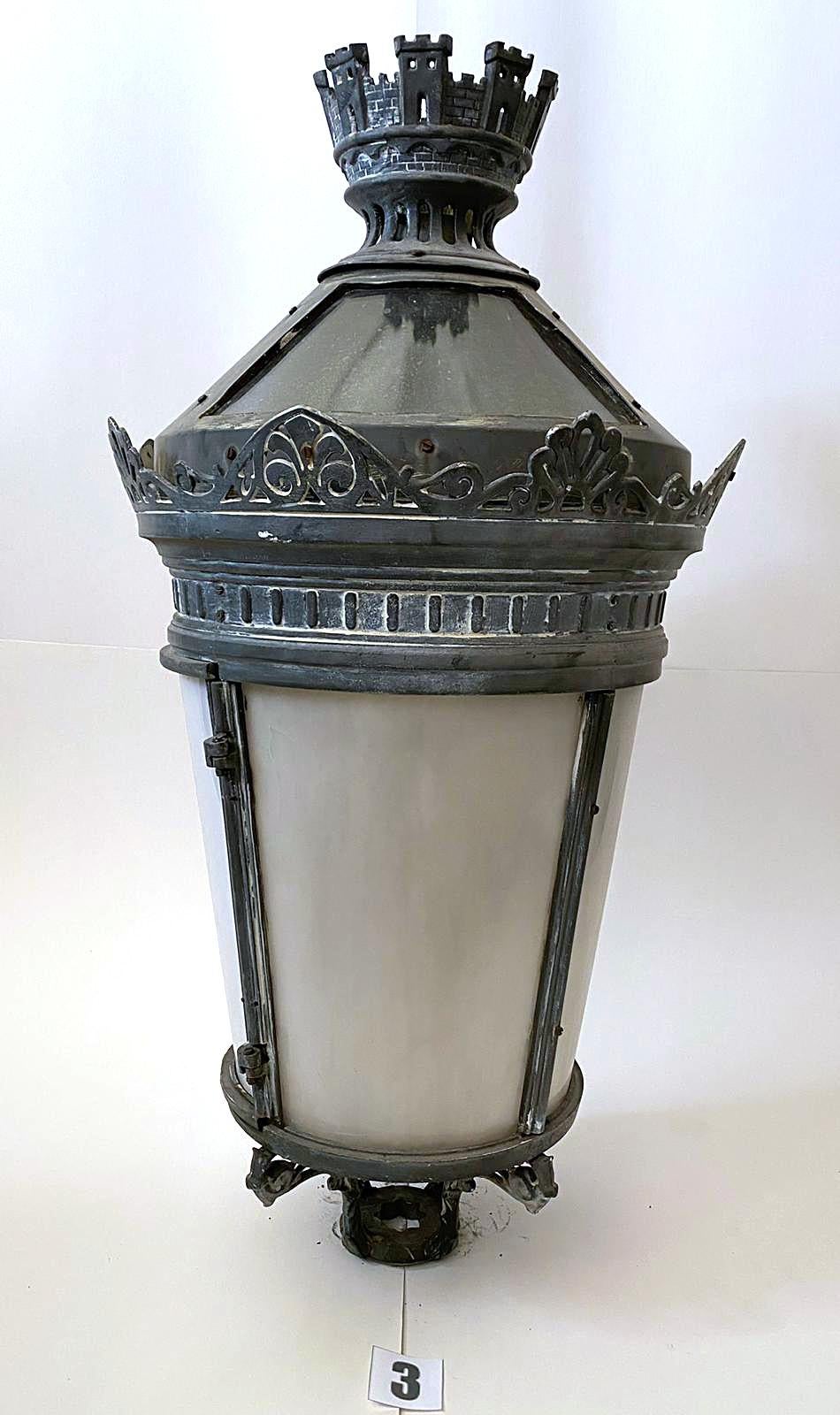 20th Century Antique Lantern French Palatial (#3 of 29 Available) Buy 2+ and Shipping is FREE For Sale