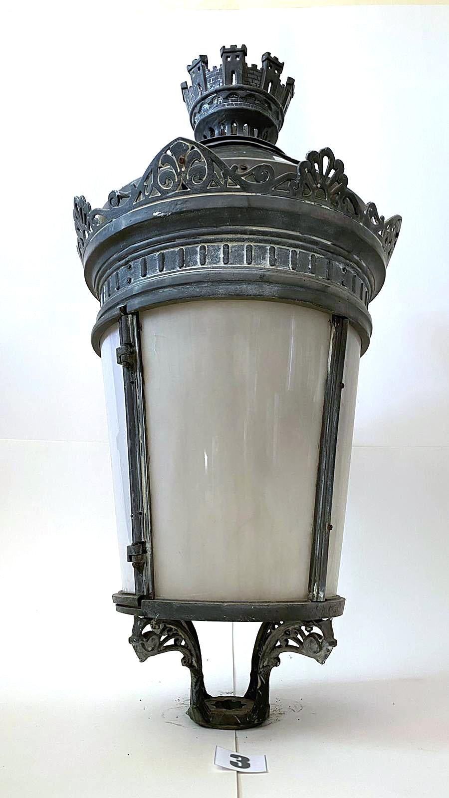 Aluminum Antique Lantern French Palatial (#3 of 29 Available) Buy 2+ and Shipping is FREE For Sale