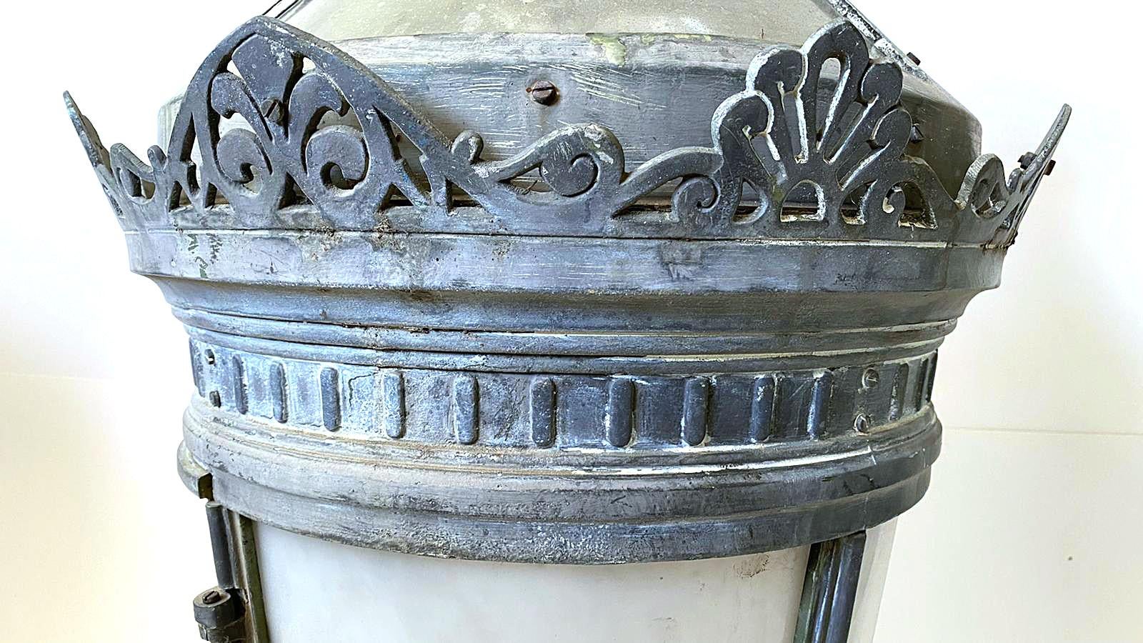 Cast Antique Lantern French Palatial (#4 of 29 Available) Buy 2+ and Shipping is FREE For Sale