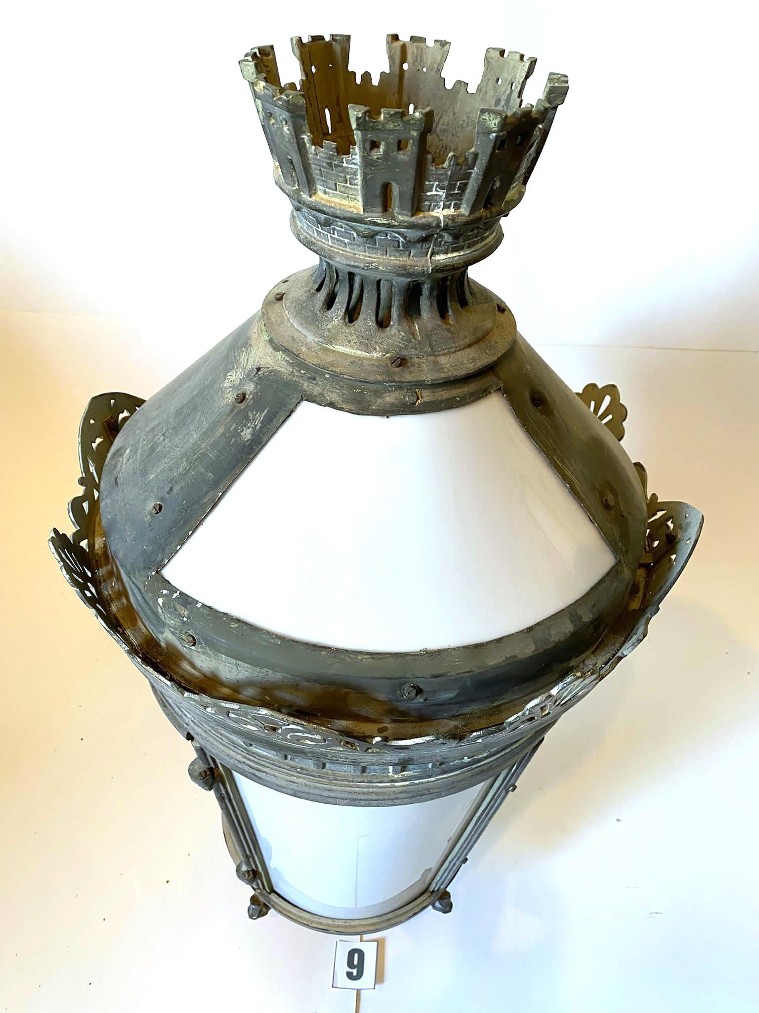 Cast Antique Lantern French Palatial (#9 of 29 Available) Buy 2+ and Shipping is FREE For Sale