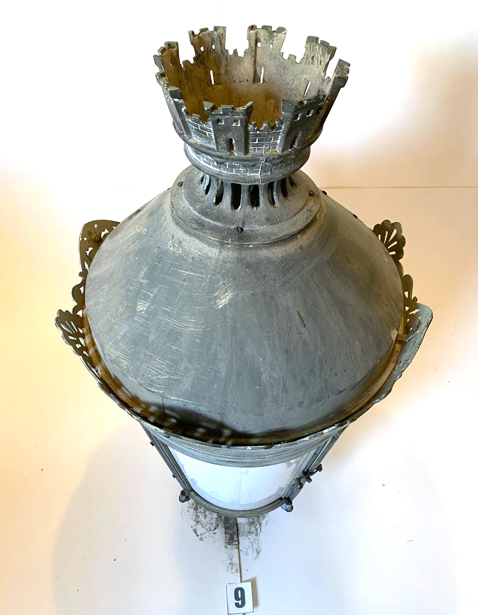 20th Century Antique Lantern French Palatial (#9 of 29 Available) Buy 2+ and Shipping is FREE For Sale