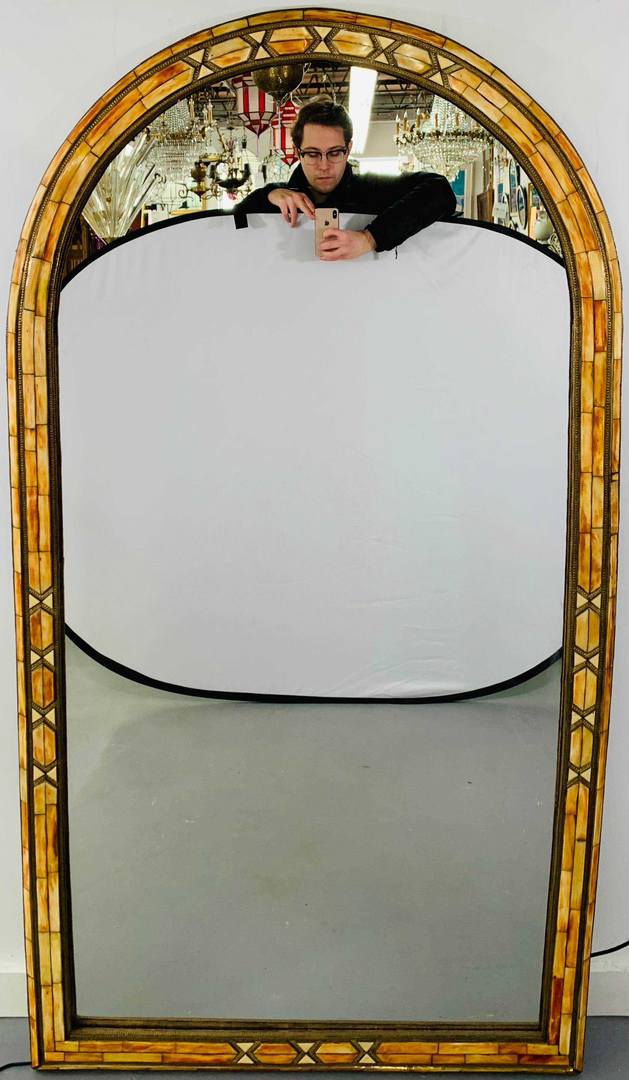 moroccan shaped mirror